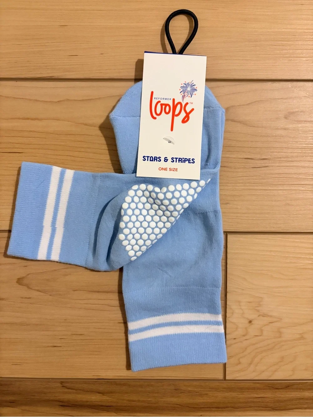 Bundle of Loops Gripper Pilates Socks - One Size